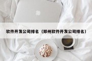 软件开发公司排名（郑州软件开发公司排名）