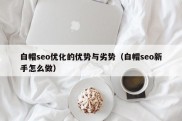 白帽seo优化的优势与劣势（白帽seo新手怎么做）