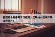 正规的小程序开发流程图（正规的小程序开发流程图片）