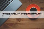 学软件开发从何入手（学软件开发要什么条件）